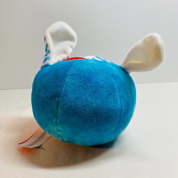 Gitzy Puppy Rattle Beach Ball  Red White and Blue. Pre-Owned - Picture 3 of 9